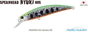 Duo Spearhead Ryuki 80S ADA4140 / Lime Yamame OB