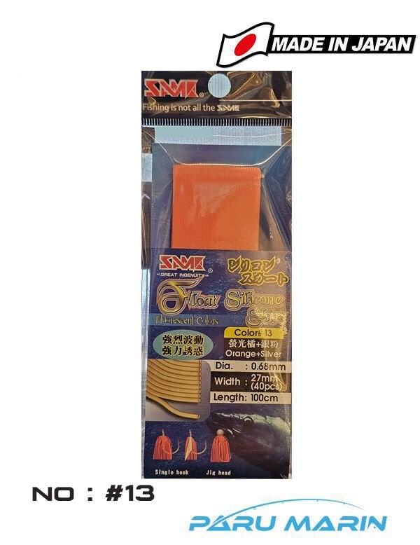 SAME Floating Silikon Etek, 1 metre Turuncu UV No:13