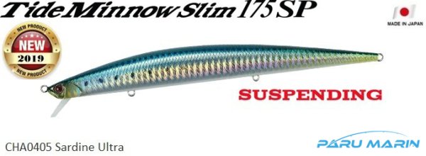 Duo Tide Minnow Slim 175SP CHA0405 Sardine Ultra