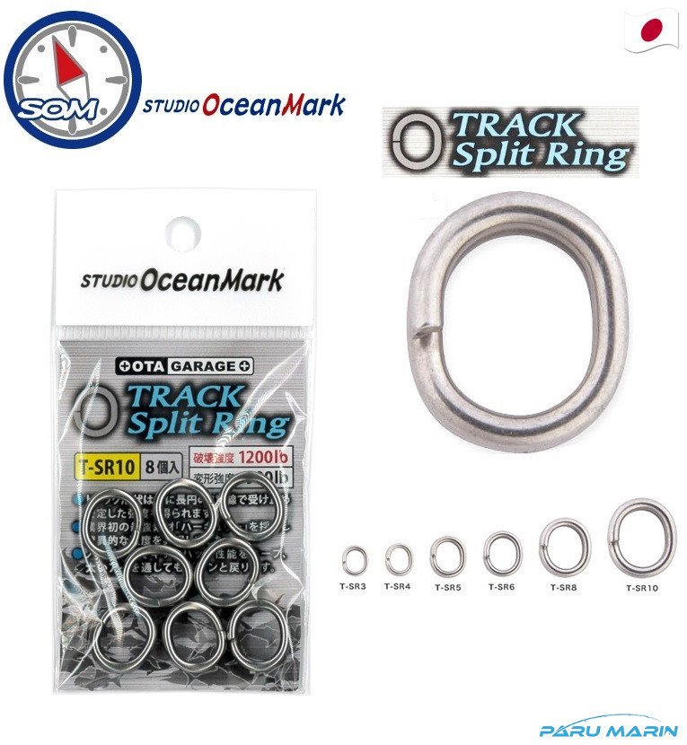 SOM OGM Track Split Ring Halka  T-SR 10  	544 Kg. 1200 Lb.