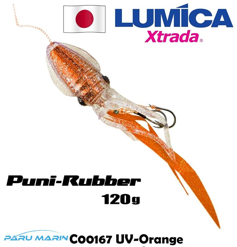 Lumica Xtrada Puni Rubber Tai Rubber Slider 120gr. C00167 UV-Orange