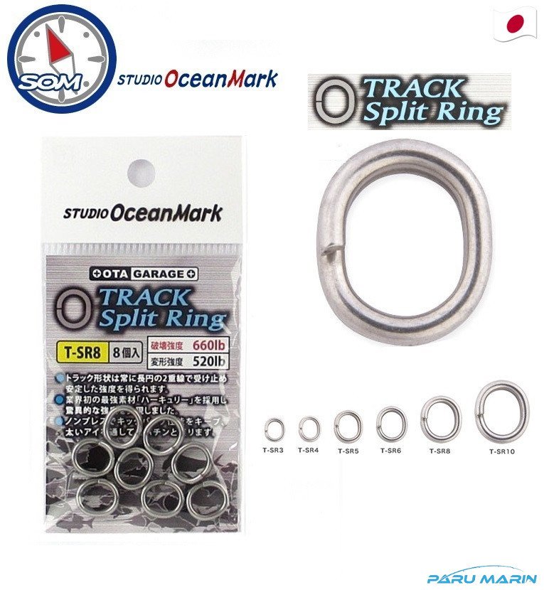 SOM OGM Track Split Ring Halka  T-SR 8	300 Kg. 660 Lb.