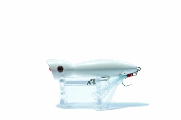 Fujin La Nina Maket Balık Su Üstü Popper 130 Red Mouth White