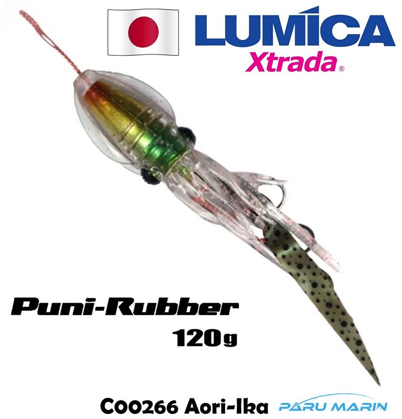 Lumica Xtrada Puni Rubber Tai Rubber Slider 120gr. C00266 Aori-Ika