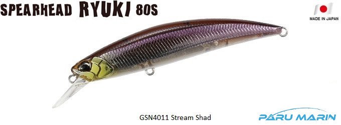 Duo Spearhead Ryuki 80S GSN4011 / Stream Shad