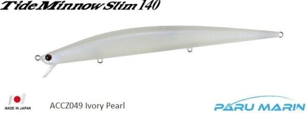Duo Tide Minnow Slim 140 ACCZ049 Ivory Pearl