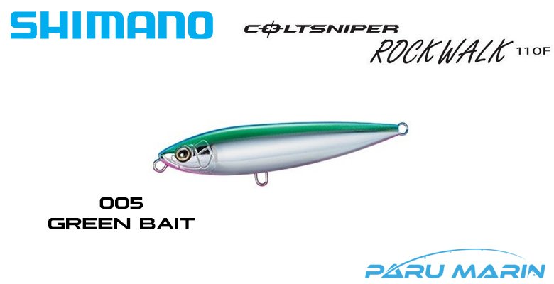 Shimano Coltsniper Rock Walk 110F 23g 005 Green Bait