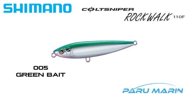 Shimano Coltsniper Rock Walk 110F 23g 005 Green Bait