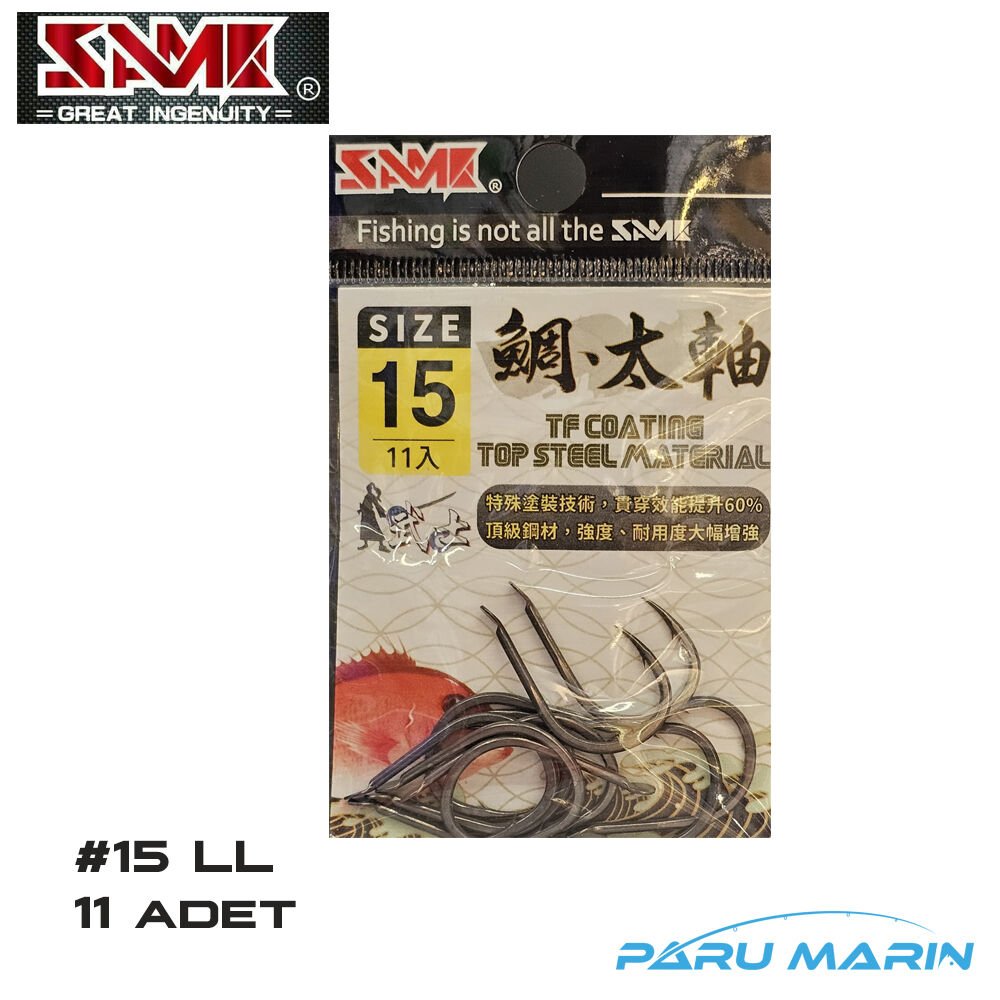 SAME Teflon Tai Rubber Assist İğne No: 15 LL , 11 adet