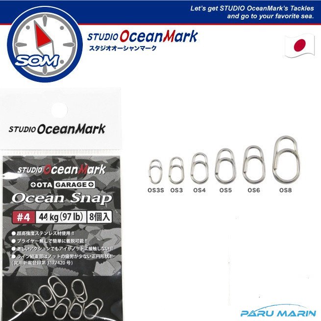 SOM OGM Ocean Snap Klips  # 4	44 Kg.  97 Lb.