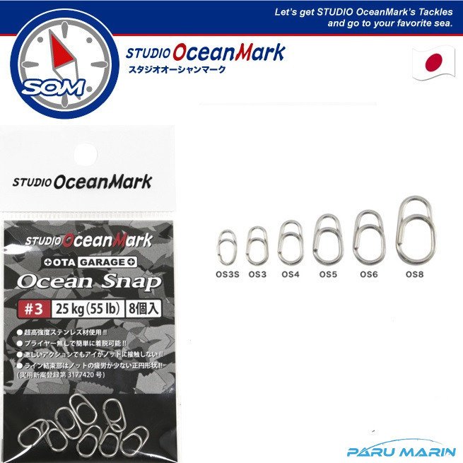 SOM OGM Ocean Snap Klips  #3   25 Kg.  55 Lb.