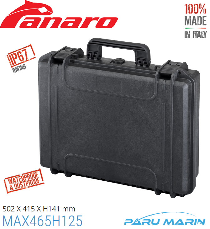 Panaro Max 465H125S Çanta 502*415*141mm. SİYAH