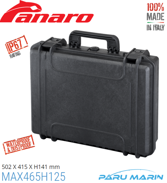 Panaro Max 465H125S Çanta 502*415*141mm. SİYAH