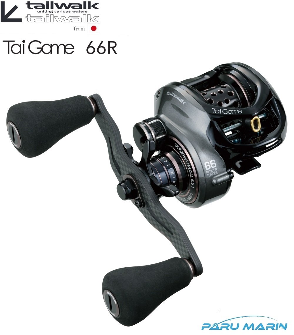 Tailwalk Tai Game 66R Çıkrık/Baitcasting Olta Makinesi (Sağ El)