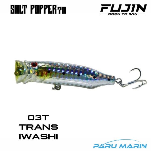 Fujin Salt Popper 70 9.5gr. 03T Trans Iwashi Maket Balık