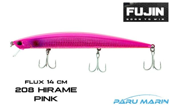 Fujin Flux 140mm 18gr Floating Maket Balık 208 Hirame Pink