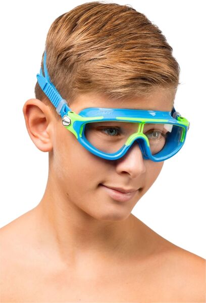 Cressi Baloo 3-6 Yaş Lime / Light Blue Deniz Gözlüğü