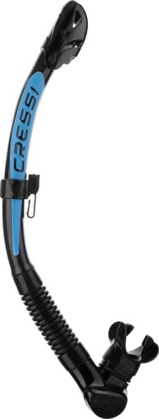 Cressi Alpha Ultra Dry Şnorkel Black / Blue