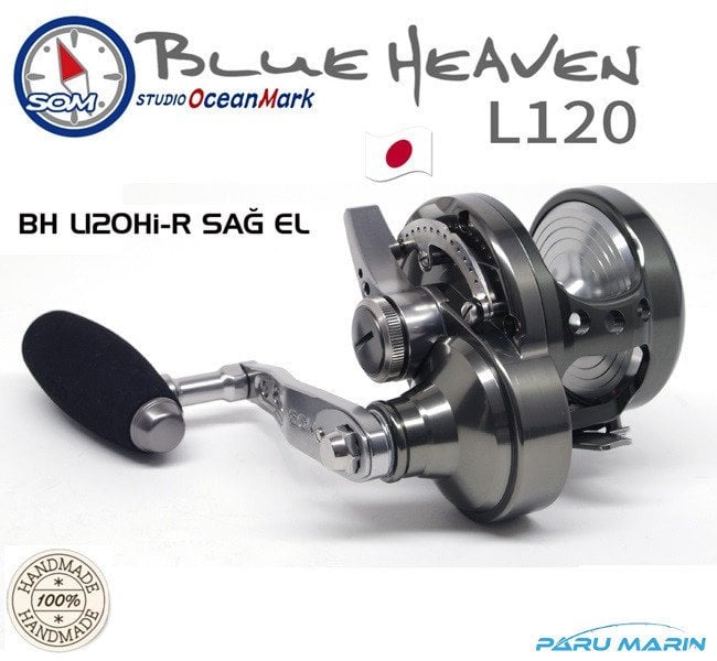 Studio Ocean Mark Blue Heaven L120Hi-R (Sağ El) Jig Çıkrık Olta Makinesi