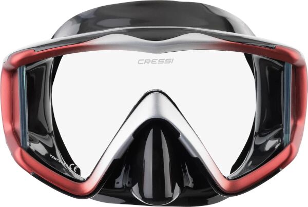 Cressi Liberty Black Red / Silver Dalış ve Yüzme Maskesi