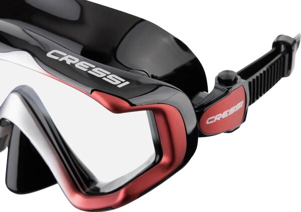 Cressi Liberty Black Red / Silver Dalış ve Yüzme Maskesi