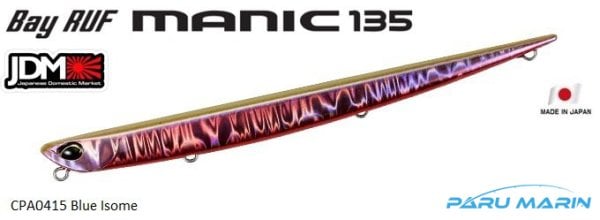 Duo Bay Ruf Manic 135 CPA0415 Blue Isome