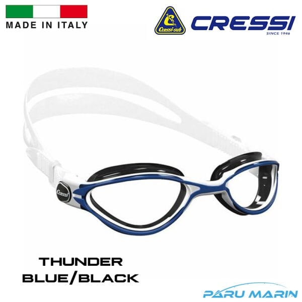 Cressi Thunder Blue / Black Yüzücü Gözlüğü
