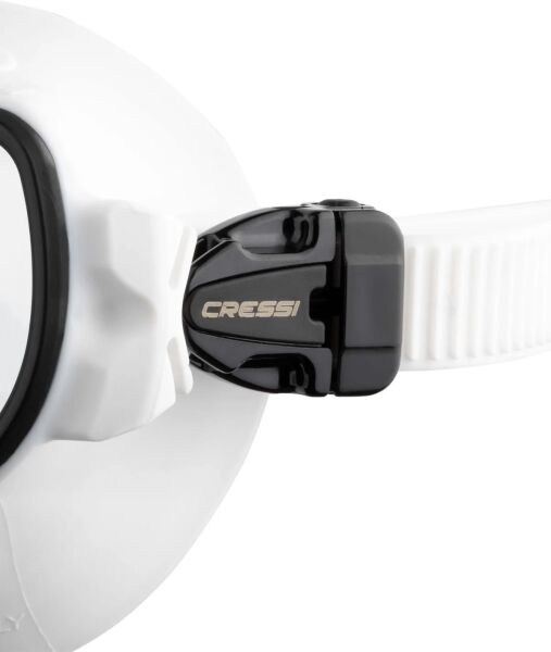 Cressi Atom White / Black Dalış ve Yüzme Maskesi