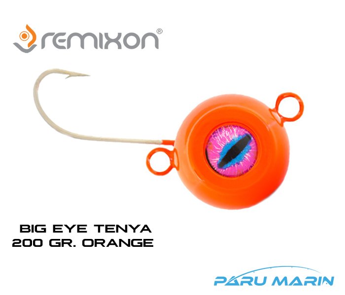 Remixon Big Eye İğneli 200gr. Orange Canlı Yem için Göz (UV)