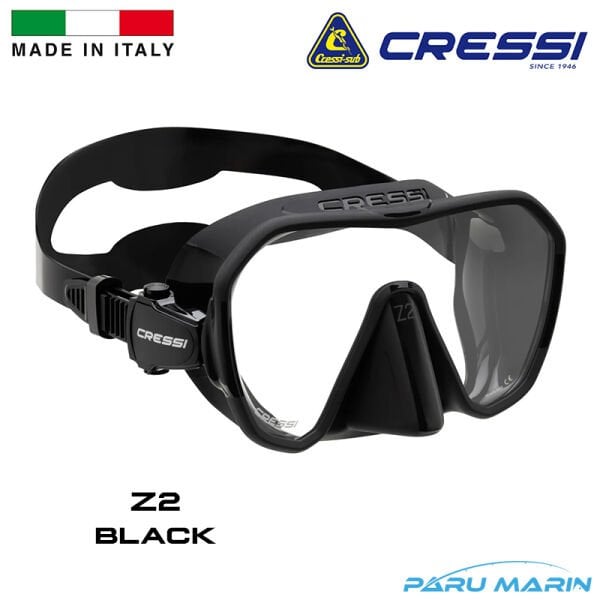 Cressi Z2 Black Dalış ve Yüzme Maskesi
