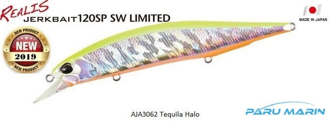 Duo Realis Jerkbait 120SP SW AJA3062 Tequila Halo