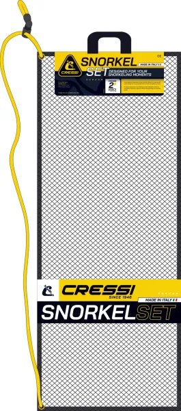 Cressi Rocks 6-10 yaş 32-38 Numara Maske Palet Şnorkel Seti