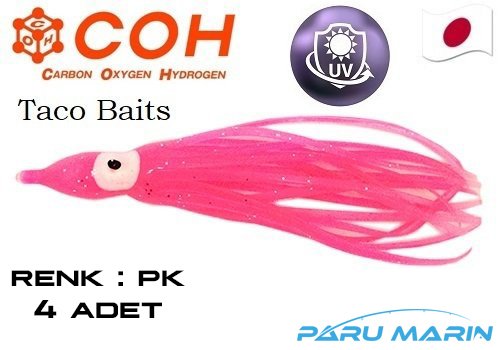 COH Salty Tako Baits Silikon Ahtapot 9cm. 4lü - PK