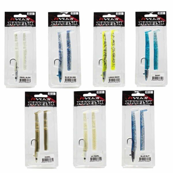 Ryuji Max Fish 11cm 12.5gr. Silikon Yem Browny