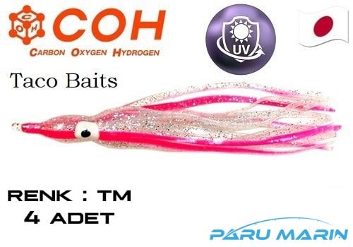 COH Salty Tako Baits Silikon Ahtapot 9cm. 4lü - TM