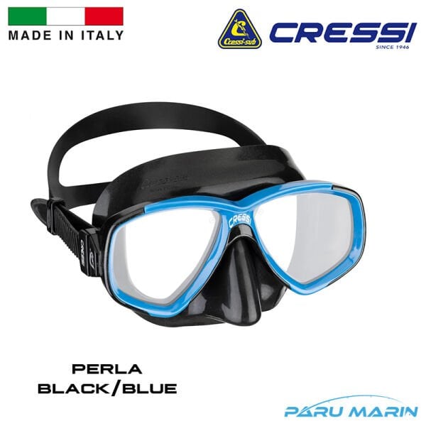 Cressi Perla Black/Blue Dalış ve Yüzme Maskesi