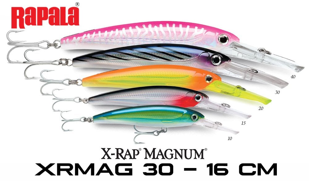 Rapala X-Rap Magnum-30, 16cm Gövde, Sahte Balık