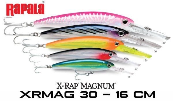 Rapala X-Rap Magnum-30, 16cm Gövde, Sahte Balık