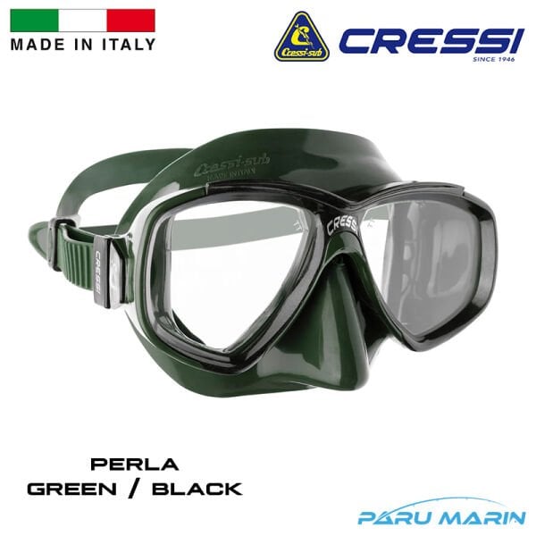 Cressi Perla Green/Black Dalış ve Yüzme Maskesi