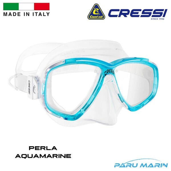 Cressi Perla Aquamarine Dalış ve Yüzme Maskesi