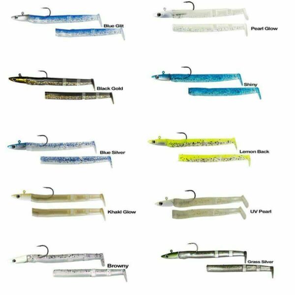 Ryuji Max Fish 11cm 12.5gr. Silikon Yem Khaki Glow