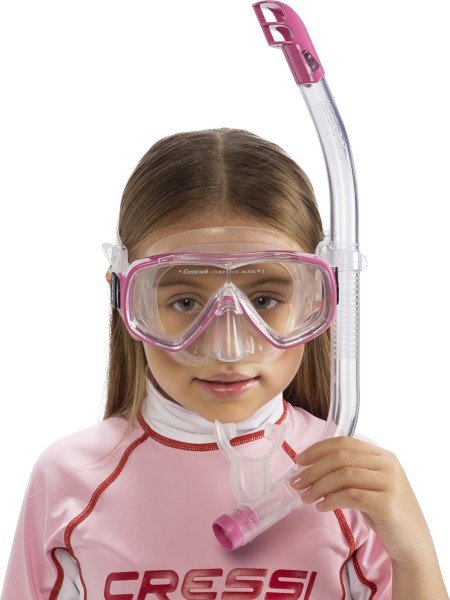 Cressi Junior 7-15 Yaş Ondina Maske Şnorkel Seti Sarı