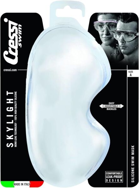 Cressi Skylight Black / White Yüzücü Gözlüğü