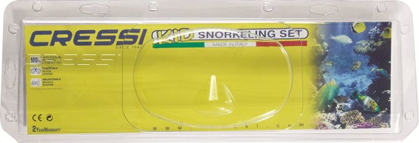 Cressi Junior 7-15 Yaş Ondina Maske Şnorkel Seti Mavi