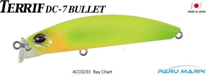 Duo Terrif Dc-7 Bullet ACC0233 / Bay Chart