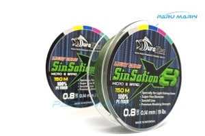 DURAKING SINSATION 8X PE 0,8 - 0,14mm 150mt. YOSUN YEŞİLİ İP MİSİNA