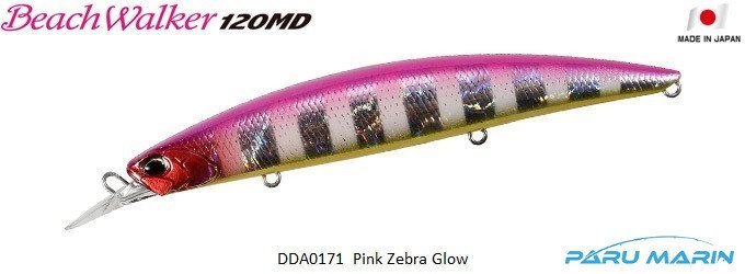 Duo Beach Walker 120MD DDA0171 / Pink Zebra Glow