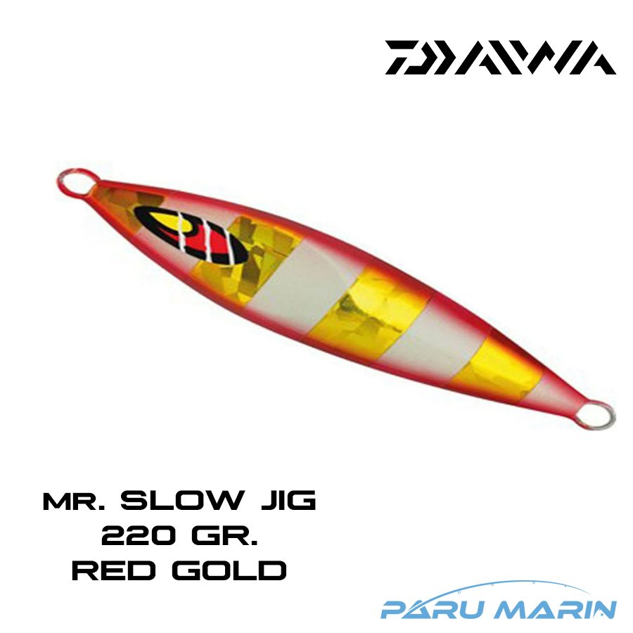 Daiwa MR Slow Jig 220gr. Red Gold