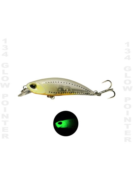 Fujin Ziggy 50mm LRF Maket Balık 134 Pointer Glow
