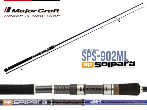 Major Craft Solpara SPS-902ML Seabass Spin Kamış 275cm 10-30gr.